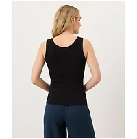 Pact Women's Perfect Rib Scoop Neck Tank Made With Cotton