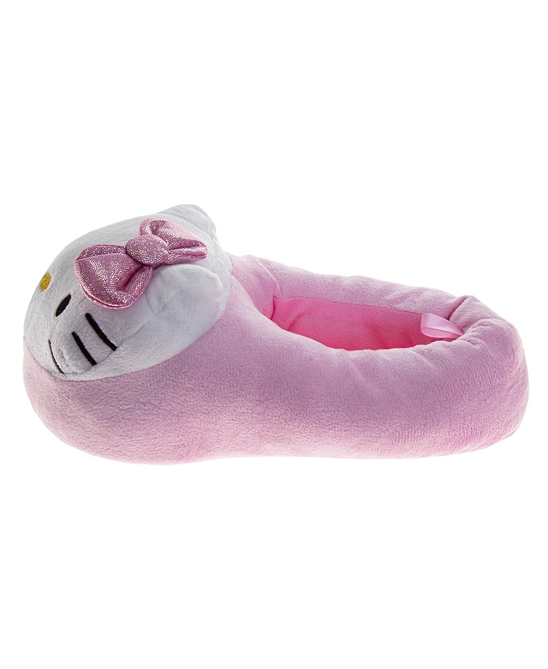 Hello Kitty Women's Slippers 3D Design Dual Size Cozy Soft Indoor