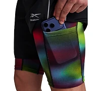 Reebok Men's Run Distort Duo Woven Shorts