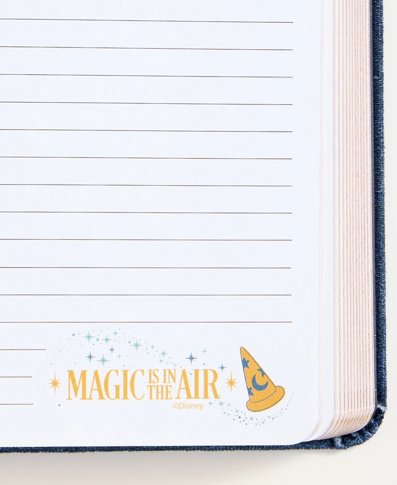 Disney | Macy's Sorcerer's Apprentice Mickey Velvet-Cover Journal, Macy's Exclusive