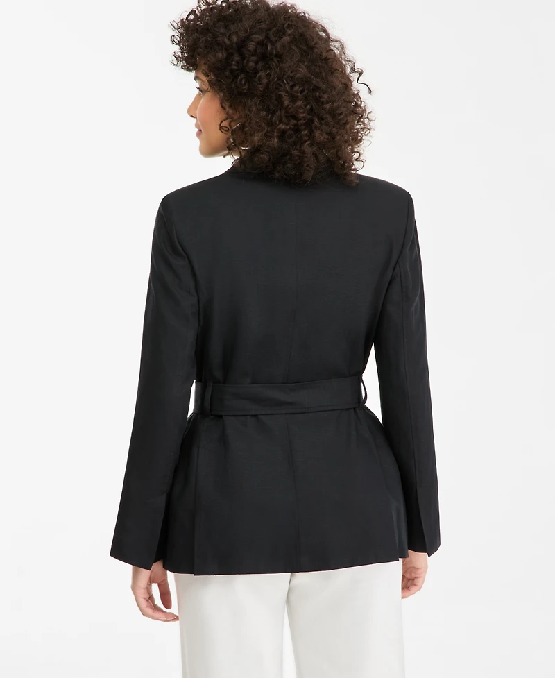 I.n.c. International Concepts Women's Belted Blazer, Macy's Exclusive