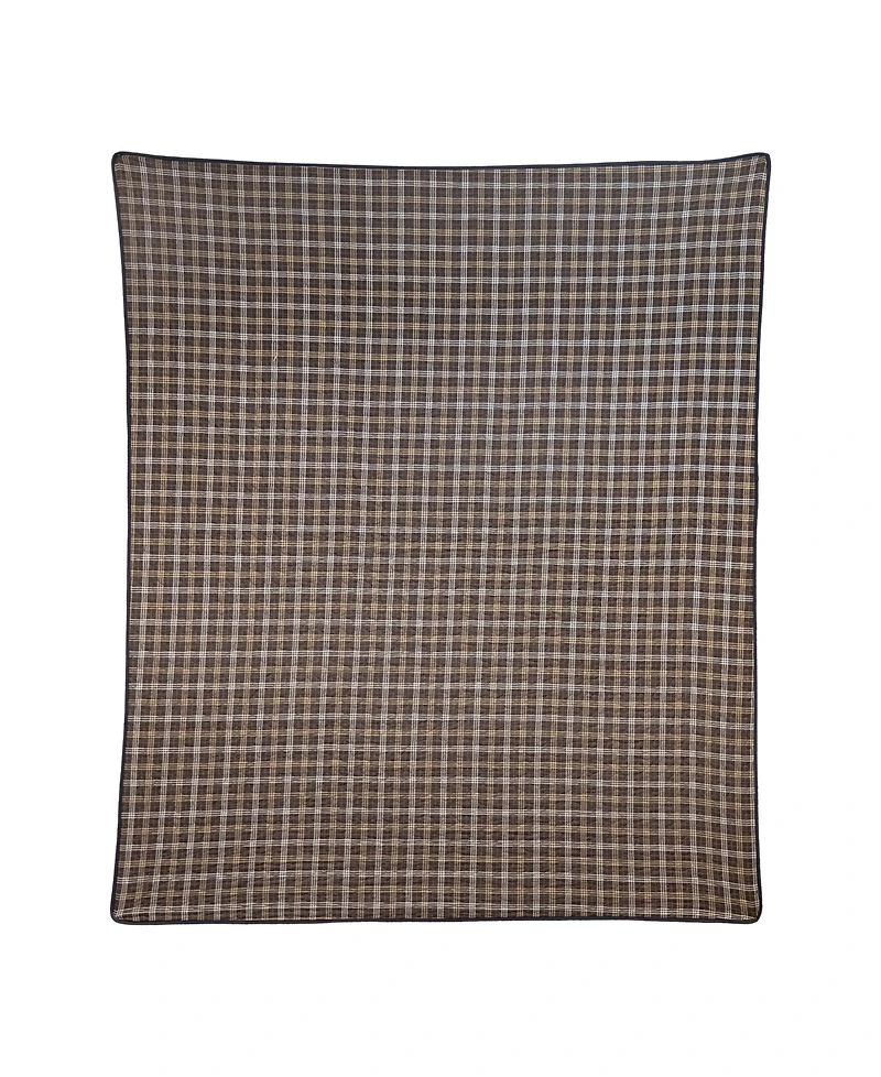 Donna Sharp Pine Patch Cotton Reversible Throw, 50" x 60"