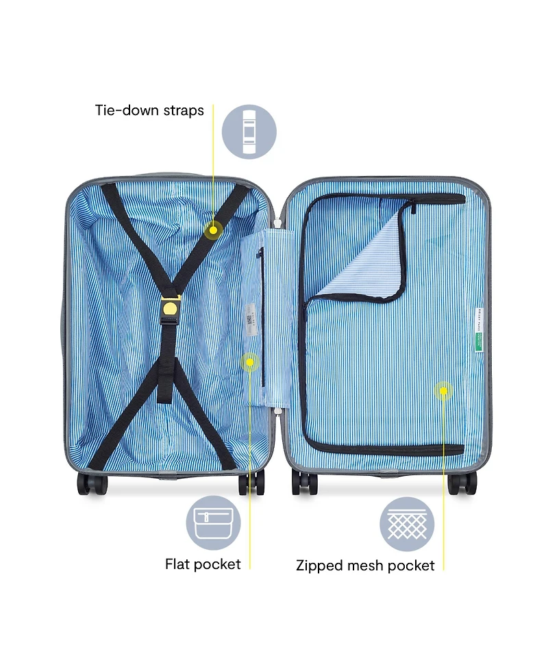 Delsey Paris X United Colors of Benetton Ucb Carry-On Spinner