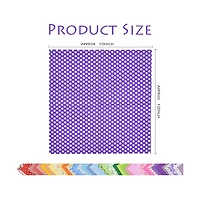 Gnuadz 42piece 10" Floral Cotton Fabric Squares Diy Sewing Patchwork Craft