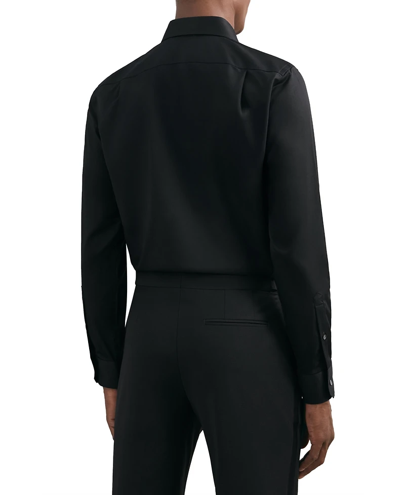 Reiss Men's Marcel Regular Fit Cotton Dinner Shirt