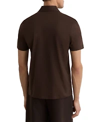 Reiss Men's Air-Water Cotton Polo Shirt