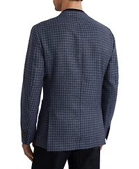 Reiss Men's Romana Single-Breasted Check Blazer