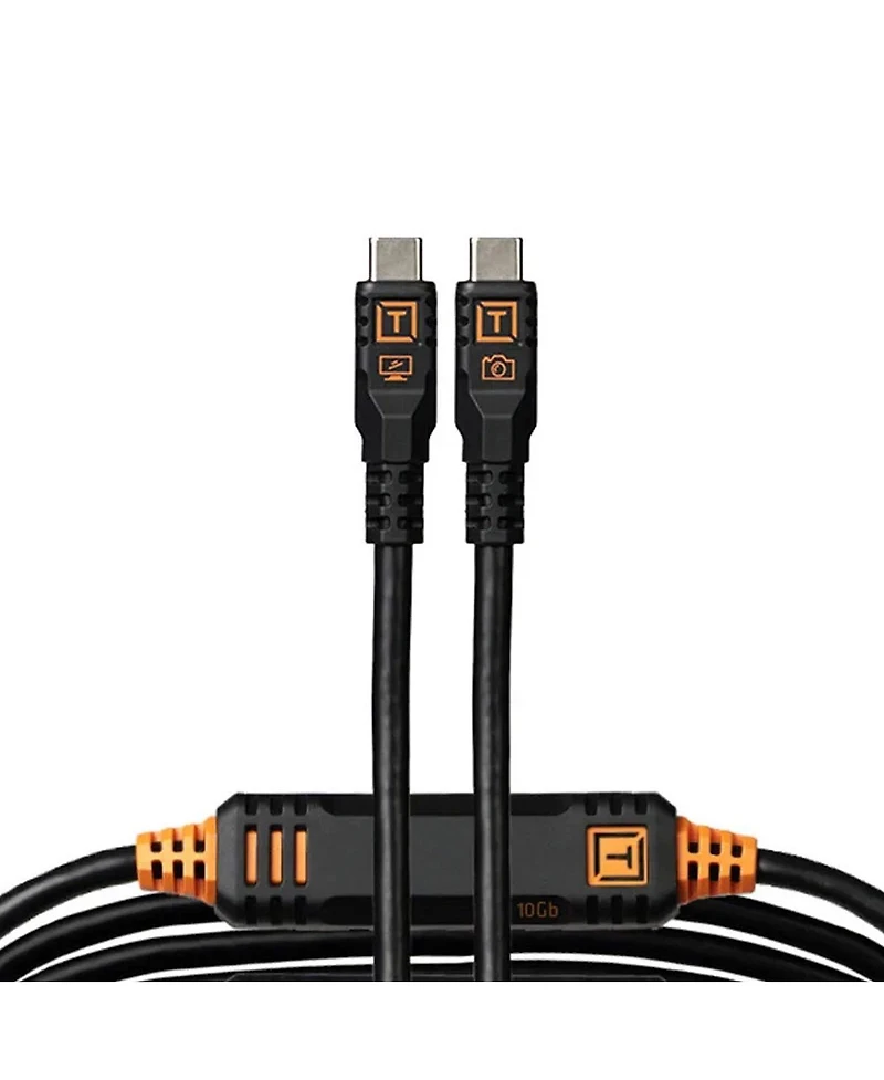 Tether Tools Pro Optima 10GUSB-c Straight to Usb-c Straight Cable