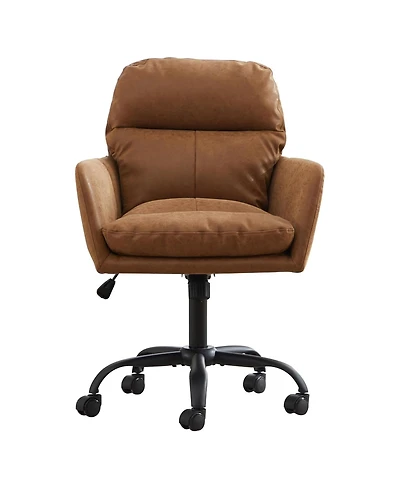 Rainsken Pu Leather Office Desk Chair