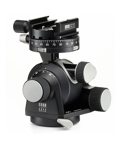 Arca Swiss d4 Geared Tripod Head with Quick Set Classic Device