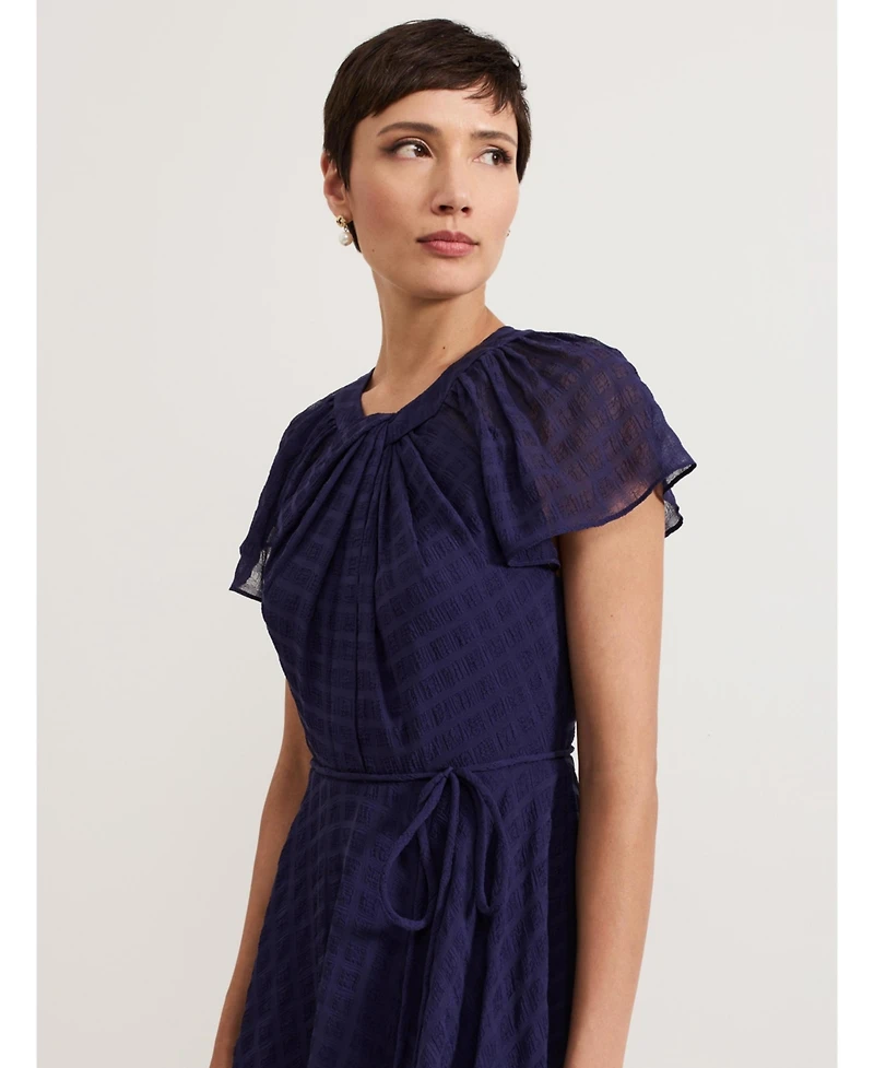 Phase Eight Women's Gwen Pleated Textured Dress