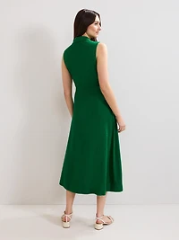 Phase Eight Women's Sculpted Tie-Waist Midi Shirt Dress