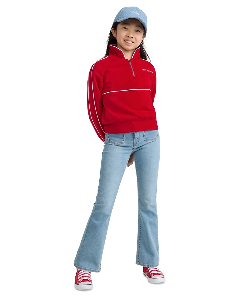 Levi's Girls' 7-16 Half-Zip Sweater