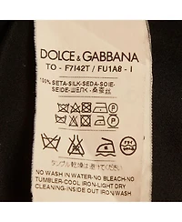 Pre-Owned Dolce & Gabbana Women's Silk Top
