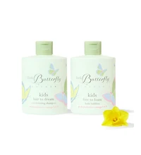 Little Butterfly London Kids Butterfly London Foamy Adventure 2 Product Hair and Skincare Bundle