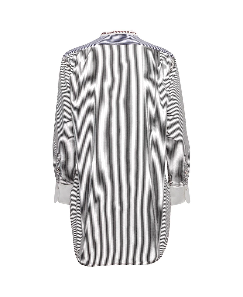 Pre-Owned Chloe Women's Striped Cotton Tunic