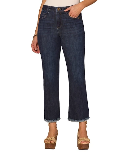 Democracy Petite Itty Bitty High-Rise Cropped Jeans