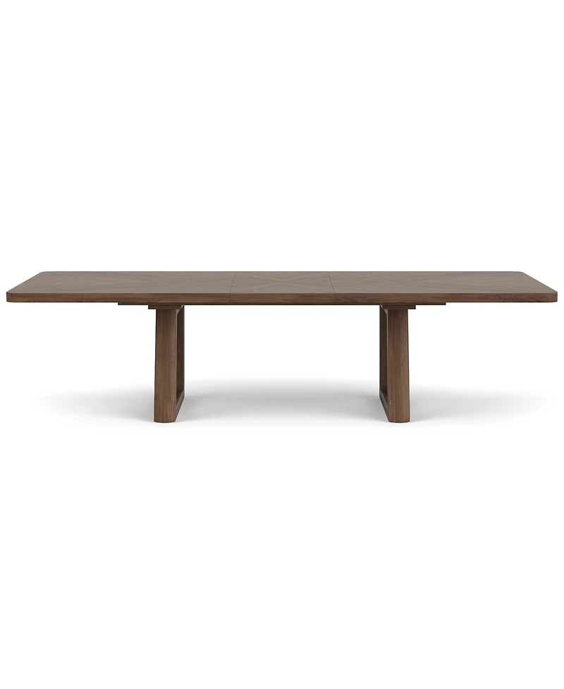 Amelie Rectangular 7-Piece Wood Dining Set (Table and 6 Wood Chairs)