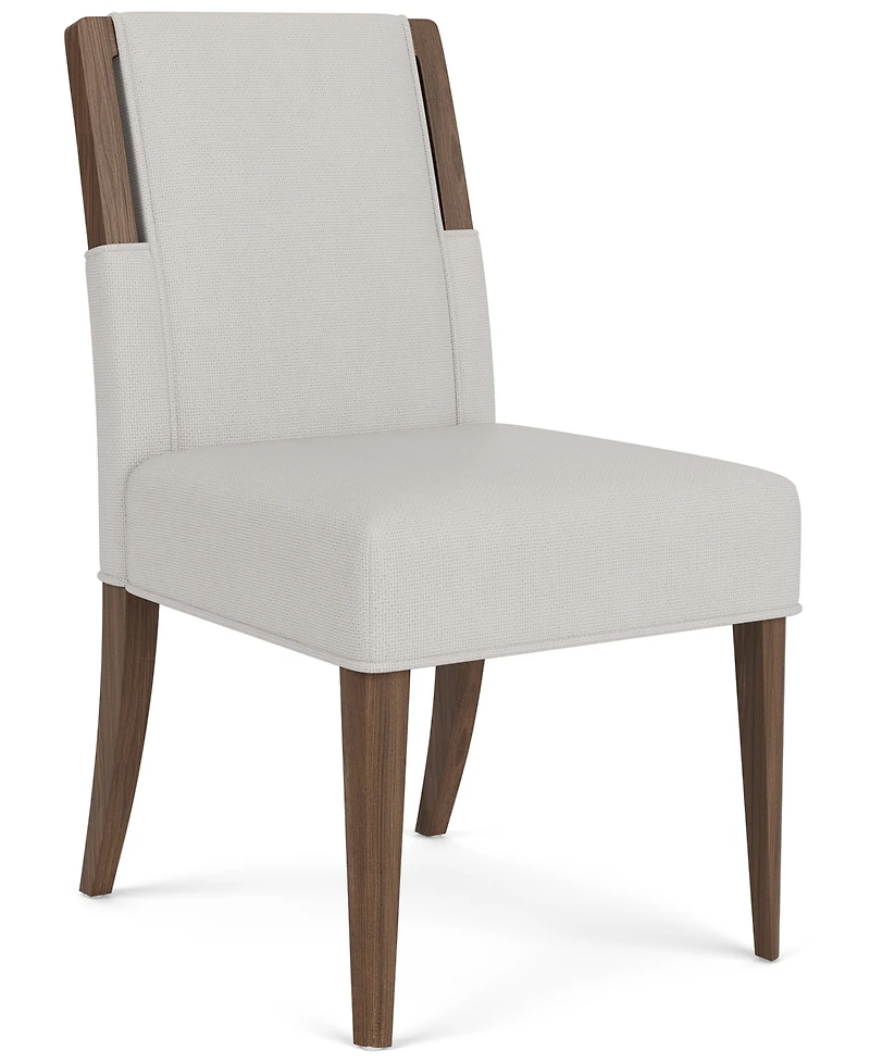 Amelie Rectangular 7-Piece Wood Dining Set (Table and 6 Upholstered Chairs)