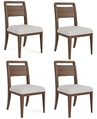 Amelie -Piece Wood Dining Chair Set