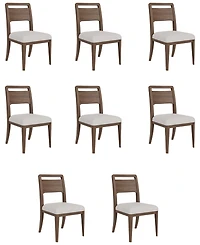 Amelie 8-Piece Wood Dining Chair Set