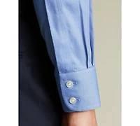 Charles Tyrwhitt Men's Classic Collar Solid Dress Shirt