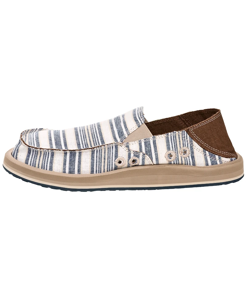 Sanuk Men's M Donny Nautical Slip-on Loafers