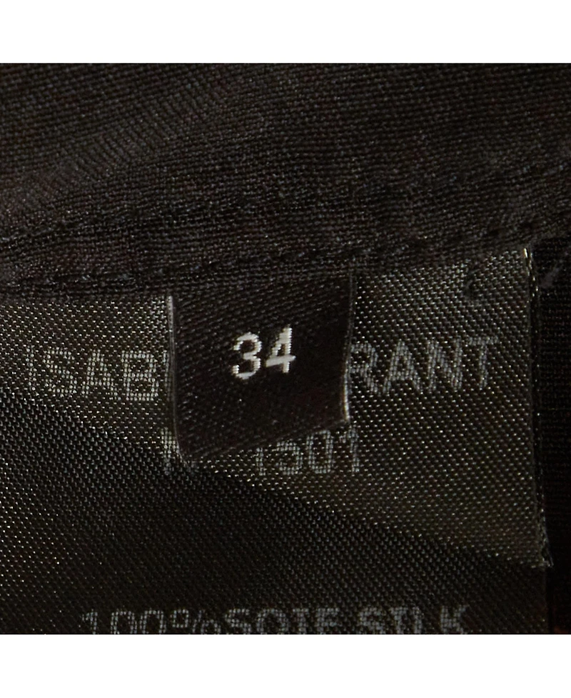 Pre-Owned Isabel Marant Women's Taffeta Pleated Blouse