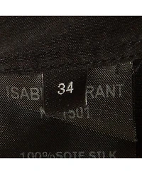 Pre-Owned Isabel Marant Women's Taffeta Pleated Blouse
