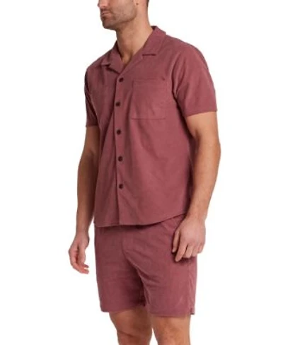 Weatherproof Vintage Mens Regular Fit Button Down Corduroy Camp Shirt Regular Fit 6 Corduroy Cabana Shorts