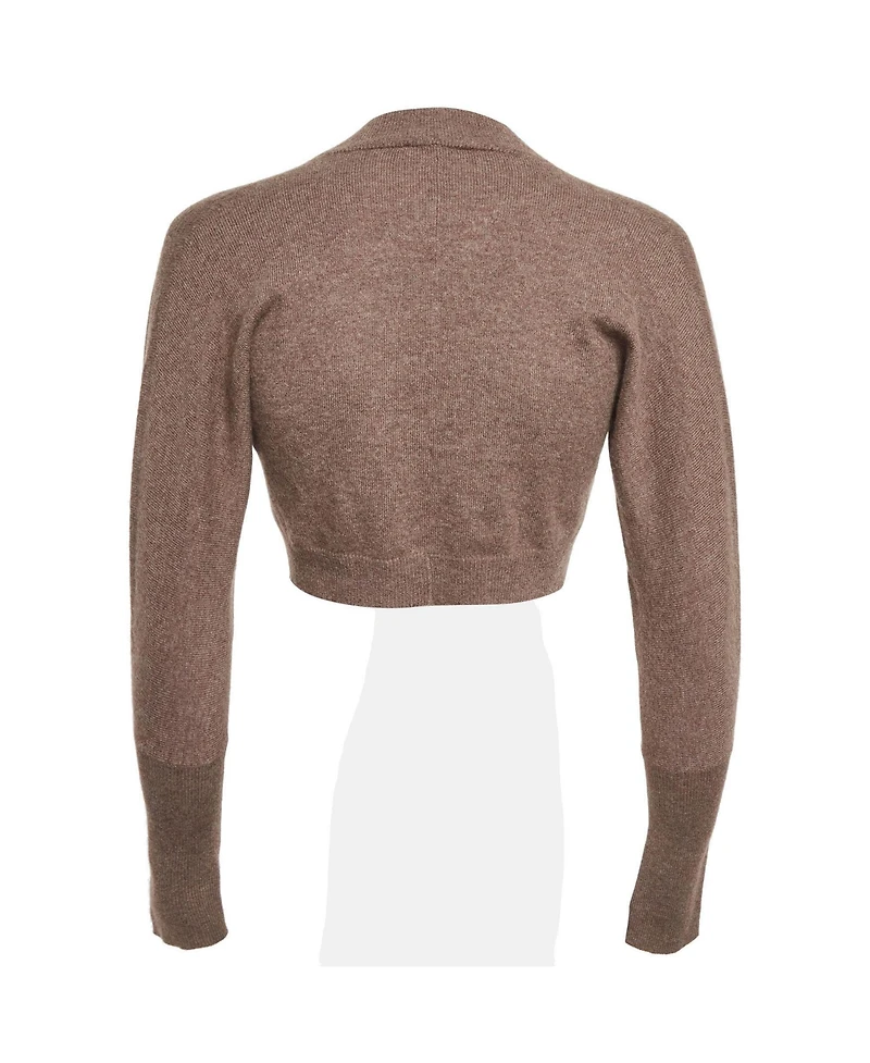 Pre-Owned Brunello Cucinelli Women's Cashmere Knit Crop Cardigan