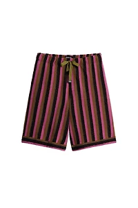 Desigual Men's Striped Knit Bermuda