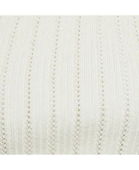 Pre-Owned Balmain Women's Pointelle Knit One Shoulder Top