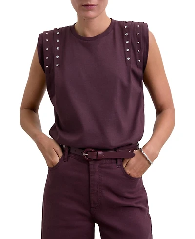 Scalpers Women's Jewellpleats Tee