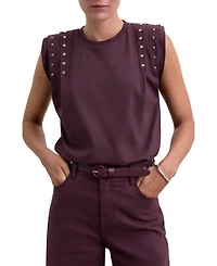 Scalpers Women's Jewellpleats Tee