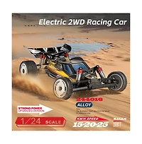 Bruce & Shark 2.4GHz Rc Off-Road Car, 1/24 Scale with Cruise Control and 3-Speed Adjustment