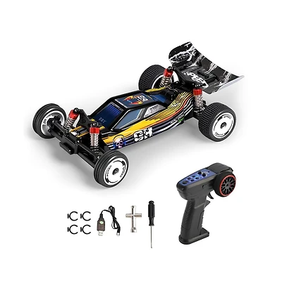 Bruce & Shark 2.4GHz Rc Off-Road Car, 1/24 Scale with Cruise Control and 3-Speed Adjustment