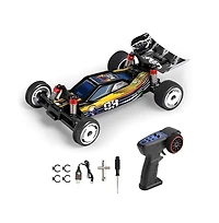 Bruce & Shark 2.4GHz Rc Off-Road Car, 1/24 Scale with Cruise Control and 3-Speed Adjustment