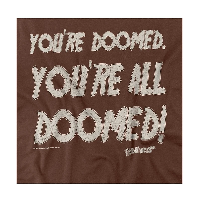 Friday The 13th Big & Tall Doomed T-Shirt