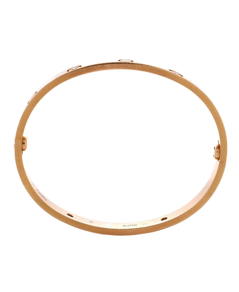 Pre-Owned Cartier Love 4 Diamond Bracelet