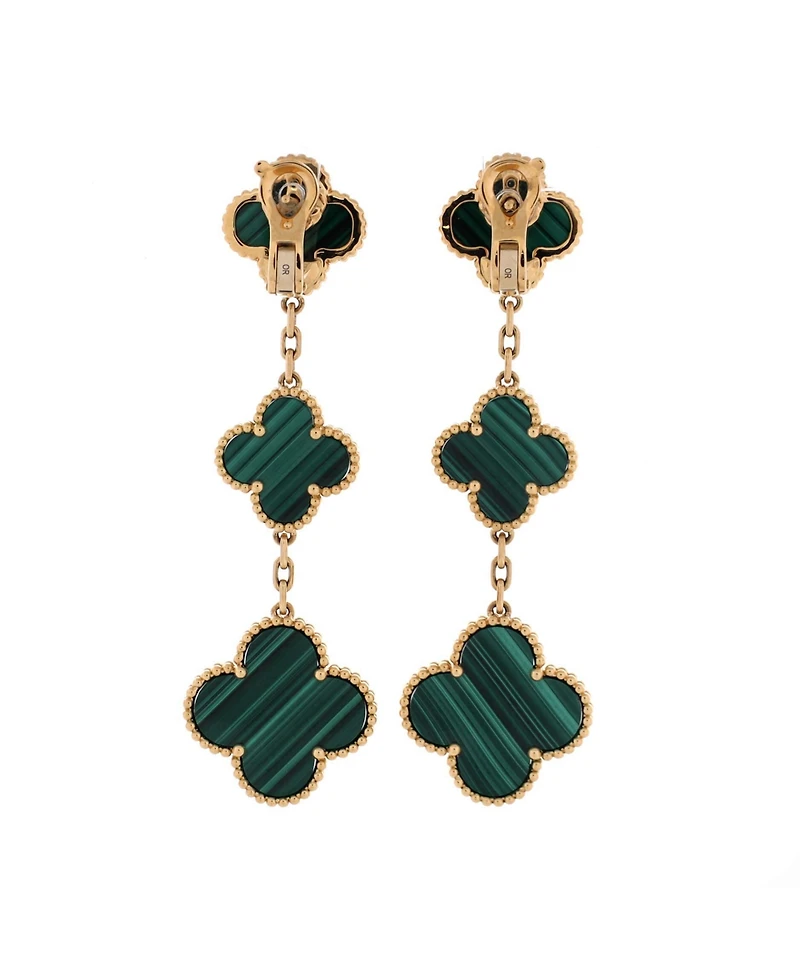 Pre-Owned Van Cleef & Arpels Magic Alhambra 3 Motifs Earrings