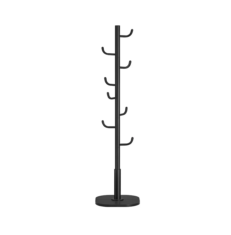 Slickblue Modern Cactus Style Coat Rack Stand with Durable Hooks Storage