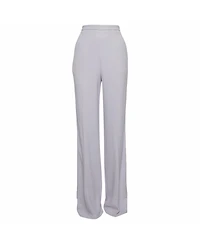 Pre-Owned Roberto Cavalli Women's Crepe Wide-Leg Trousers