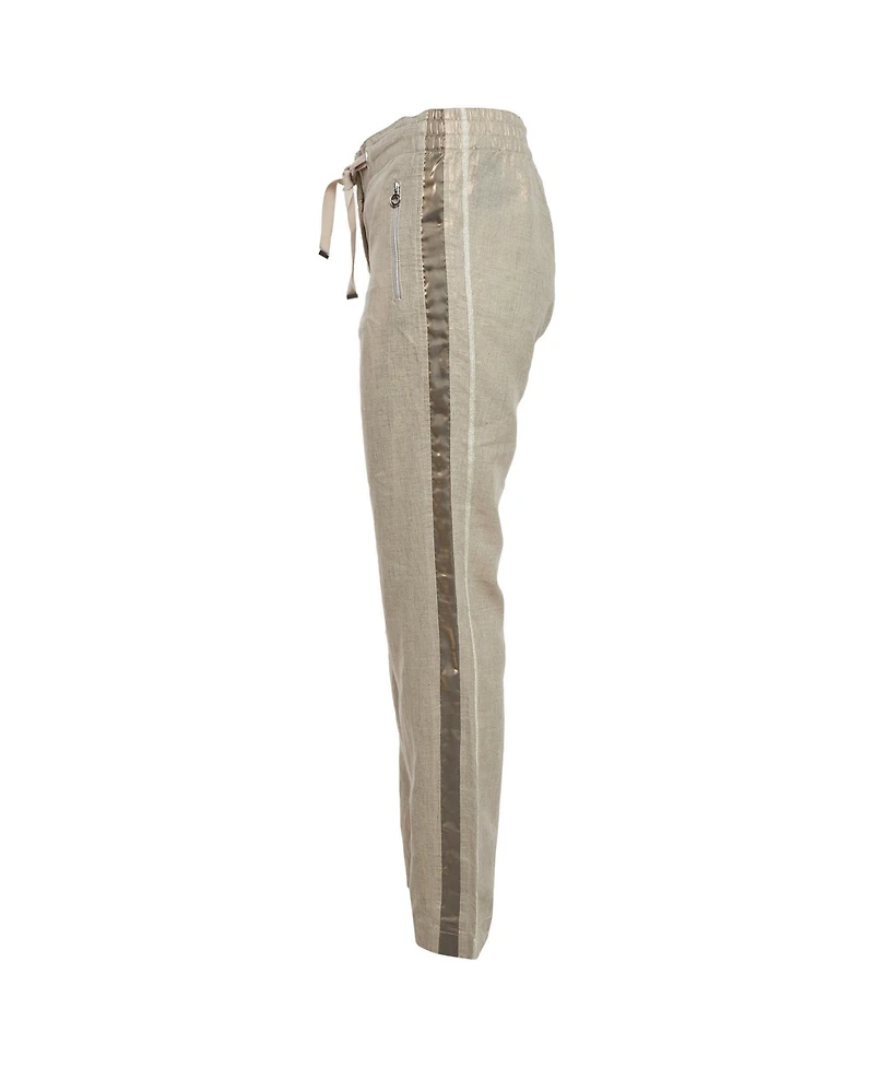 Pre-Owned Balenciaga Women's Lurex Drawstring Trousers