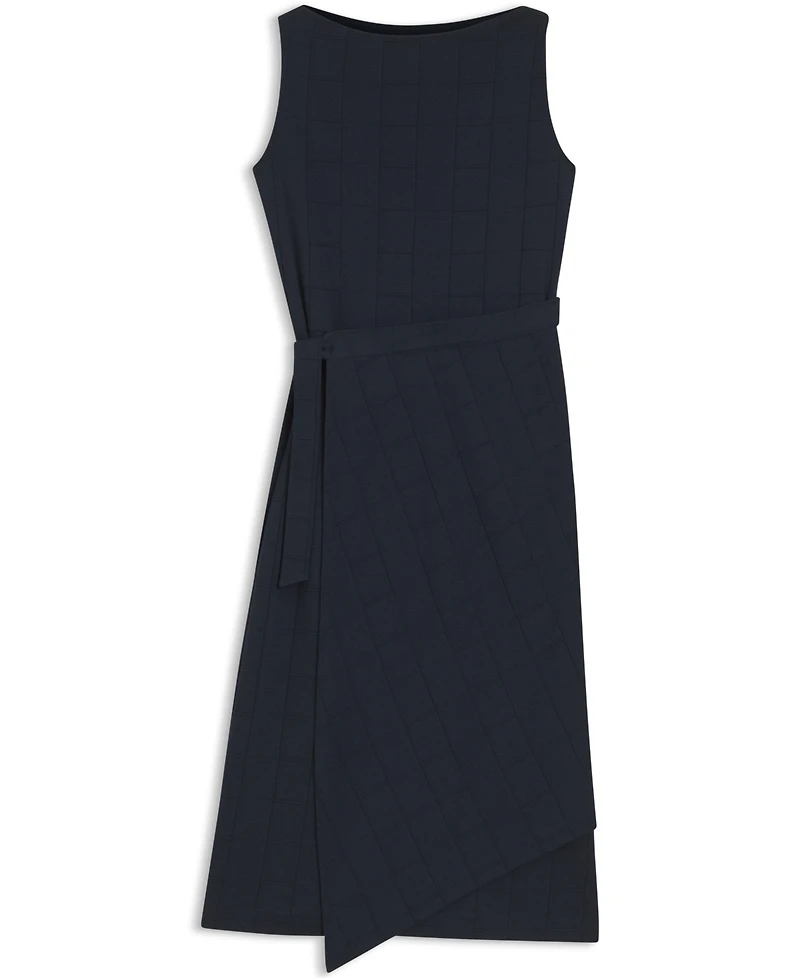Boss by Hugo Women's Slim-Fit Checked Jersey Dress
