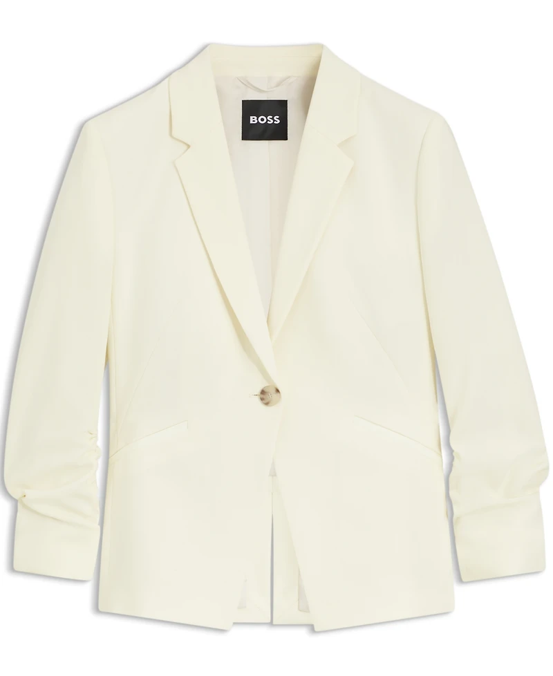 Boss by Hugo Women's Japanese Crepe Slim-Fit Blazer