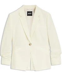 Boss by Hugo Women's Japanese Crepe Slim-Fit Blazer
