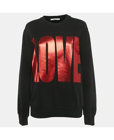 Pre-Owned Givenchy Women's Love Print Cotton Sweatshirt