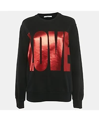 Pre-Owned Givenchy Women's Love Print Cotton Sweatshirt