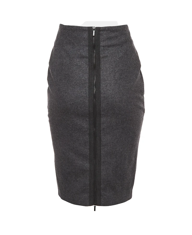 Pre-Owned Brunello Cucinelli Women's Felt Pencil Skirt